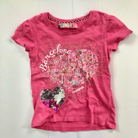 Girls Pink T-Shirt - Picture 2 of 5